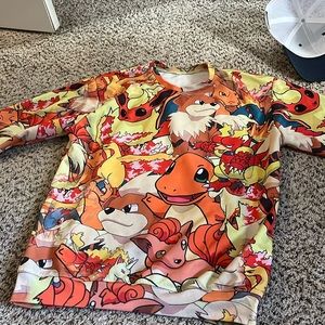 Pokemon fire type sweatshirt